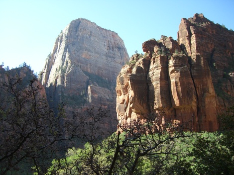 The Great White Throne and Angel's Landing